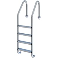 Productos QP 509084 - Escalera estándar 4 peldaños aisi 304